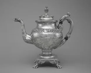 Coffeepot, part of a tea and coffee service, 1824-27
